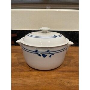 Bluebell 2 Qt Round Covered Casserole (Adam’s china)